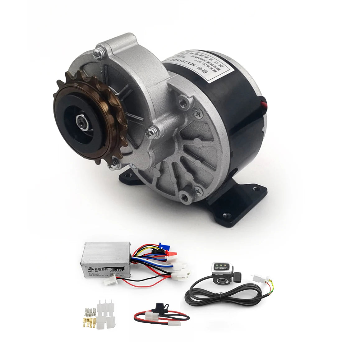 Cheap Diy 24V36V 250W Cart 16T Oneway Gear Brushed Engine Motor 250watt Ebike Kit