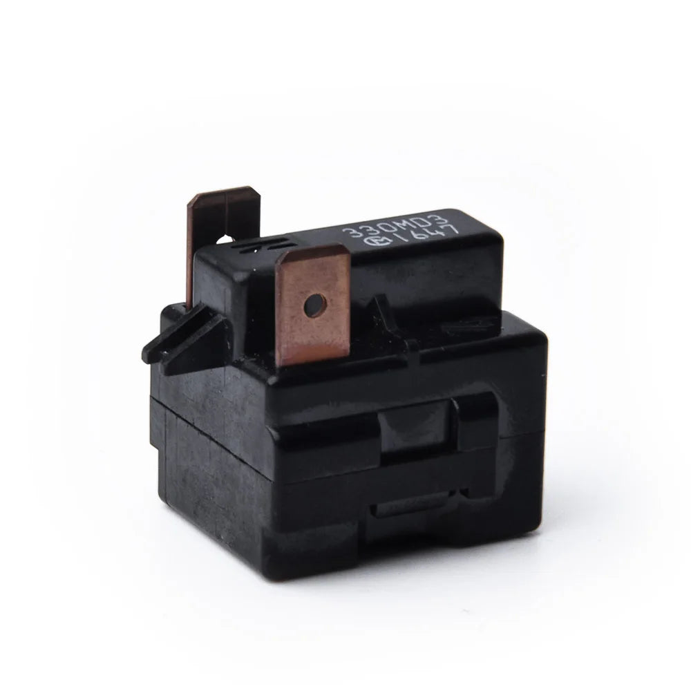 PTC Start Relay for Hvac Compressor Motor 3 Pin 1/4HP 1/3HP 1/2HP with High Sensitivity and Durability Model Hvac