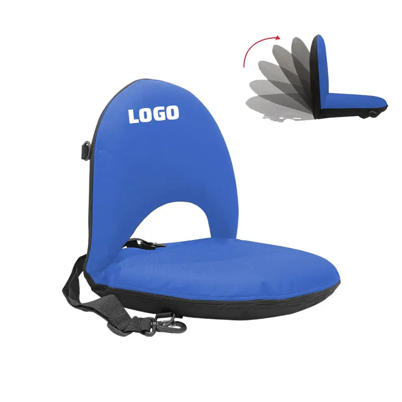 Wholesale Custom Logo Folding Stadium Chair Modern Metal Iron Seat with Back Supporting for Outdoor School Football Bleachers