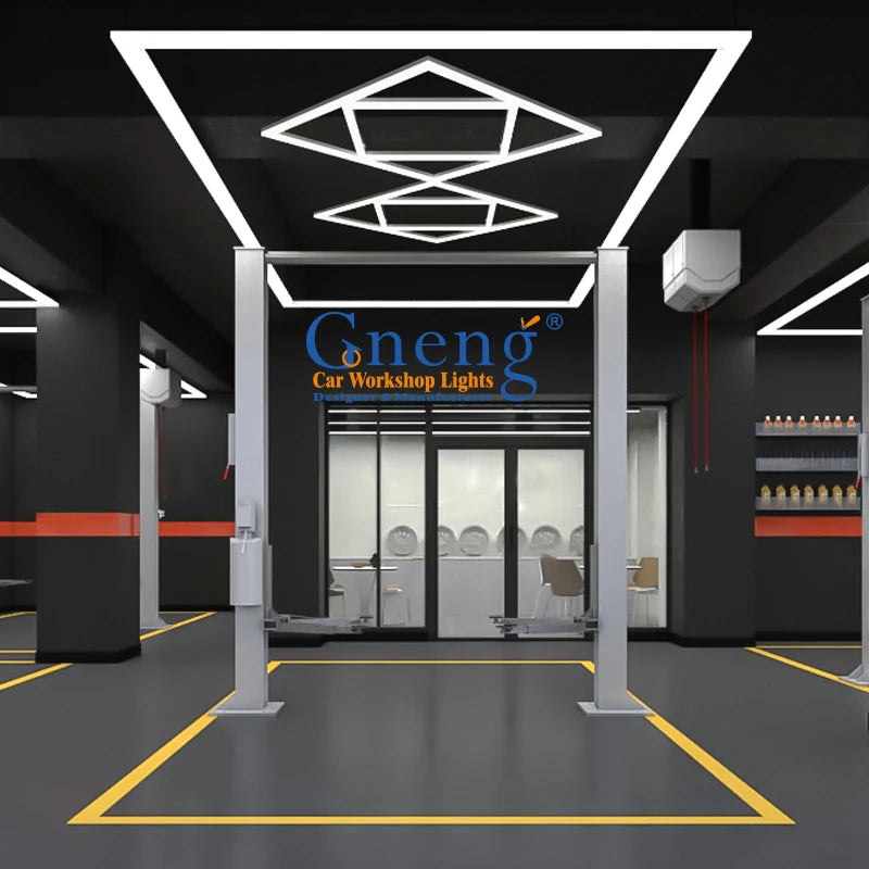 High CRI Industrial Workshop Lighting Manufactory Car Detailing Garage Lamp Working Light for Car Care and Car Detailing