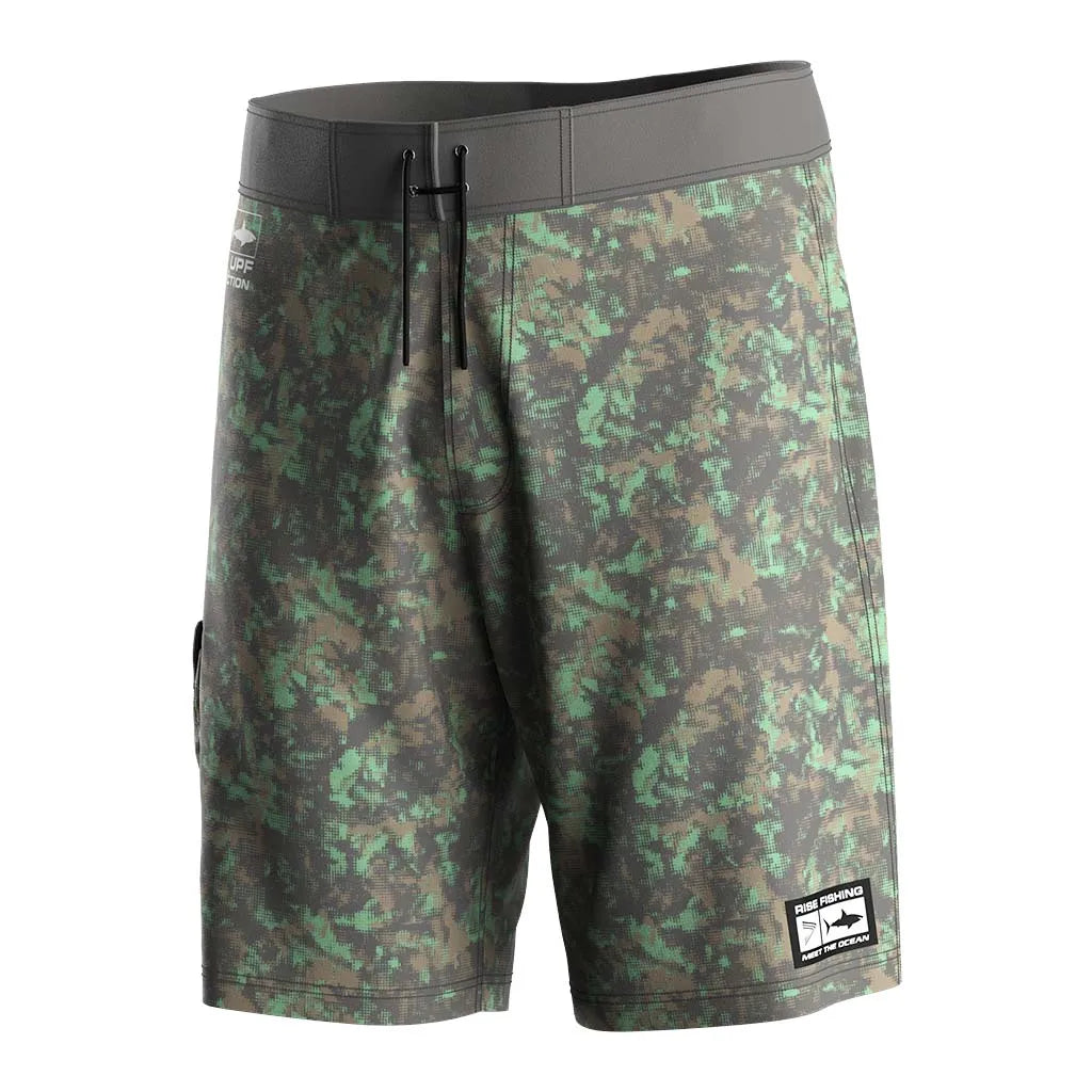 4-Way Stretch Durable Construction UPF 50+ Board Shorts Men's Fishing Short