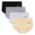 Tummy Control Ladies Panties Microfiber Loom Women Briefs Breathable Seamless Elastic Underwear for Women