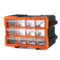 Durable Plastic Storage Box Organizer for Screws Jewelry-DIY Garage Living Room Multifunction Five-Tier Hardware Accessories