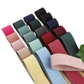 Single-sided Polyester Cotton Bow Ribbon Hair Accessories DIY Bow Tie Clothing Top Hat Shoes Flower Material Packaging Ribbons