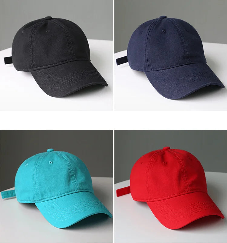 Wholesale Customized 100% Cotton Unstructured Dad Hats Soft Top Baseball Caps with LOGO High Quality Fabric