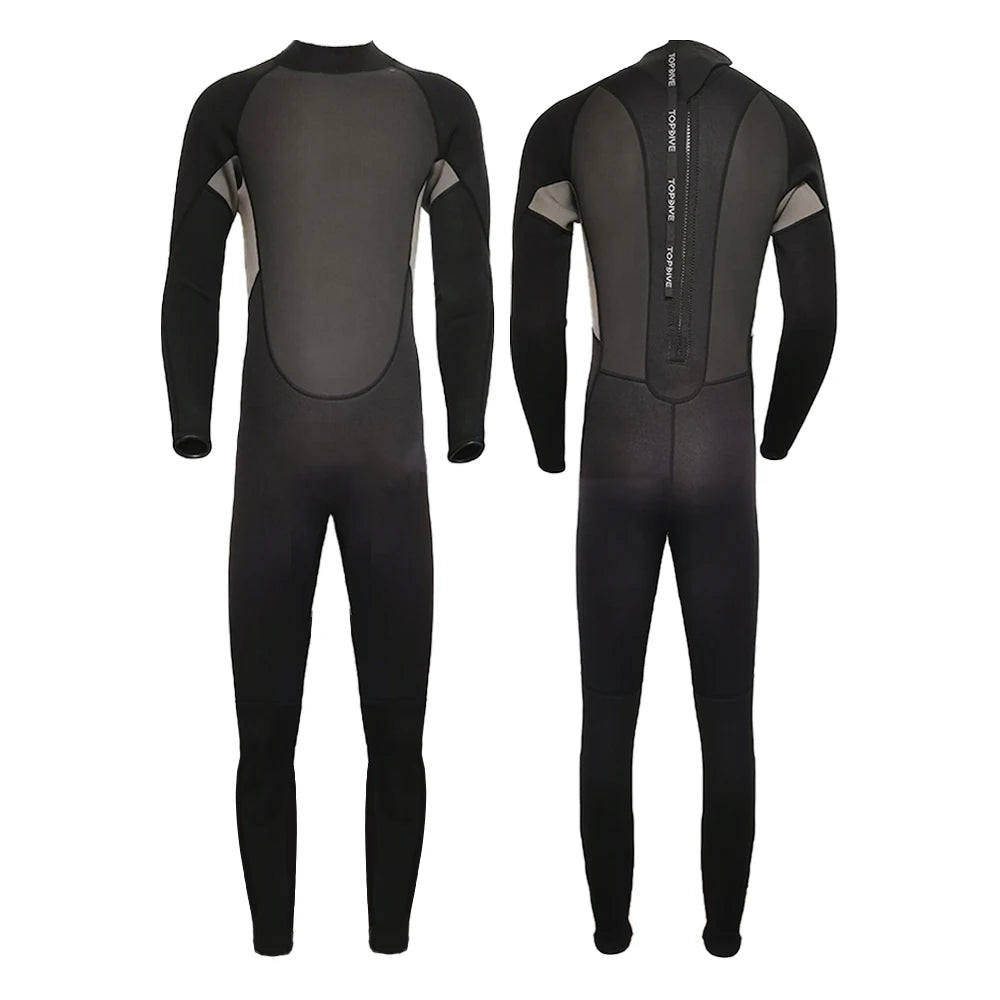 Men 3mm Full Body Neoprene Diving Suit Under Water Thermal Swimming Snorkeling Spearfishing Surfing Wetsuit