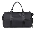 Custom Logo Dry Wet Sport Duffel Holdall Training Yoga Travel Overnight Weekend Shoulder Tote Gym Bag with Shoes Compartment
