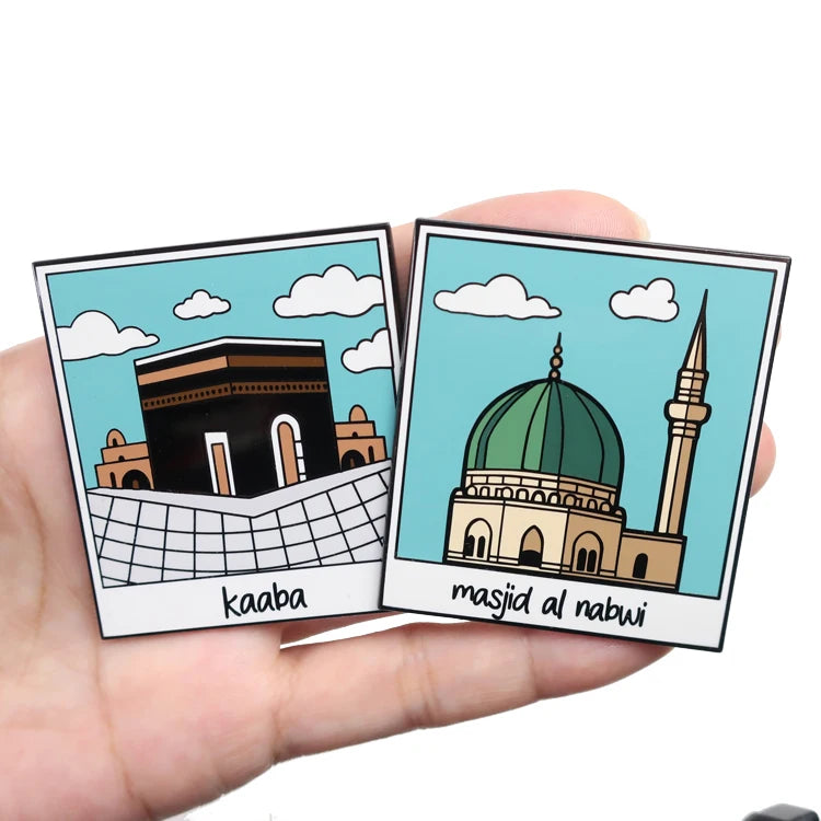 Kuwait Custom Metal logo Statue Stampin Tourist Souvenir Pins