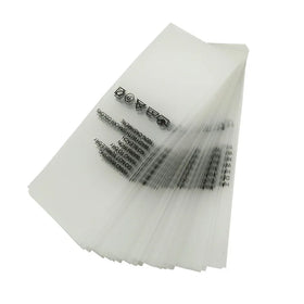 Wash Labels Transparent Soft Clothing Care Sticker Wholesale Printing Clear TPU Washing Labels for Swimwear