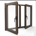 LML Modern Thermal Break Aluminum Casement Window High Strength Frame Tempered Laminated Double/Triple Glazed Energy Star