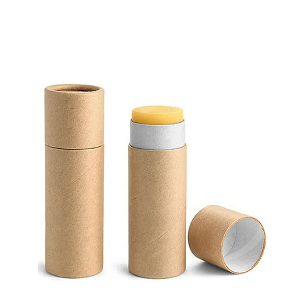 Kraft Paper Cardboard Tube for Lip Balm Packaging Round Box Paper Tube Core
