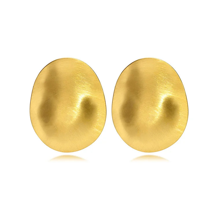 Wholesale Stainless Steel Geometric Earring Irregular Stud Earrings Jewelry