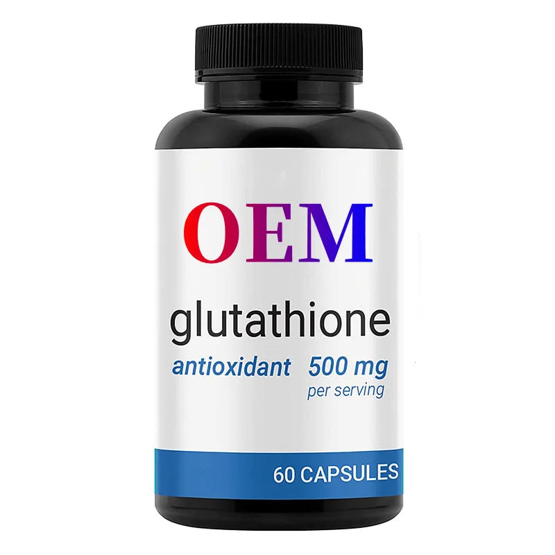 Stock 10000 L-Glutathione Whitening Softgel Capsule for Adult Use 100% Natural Organic OEM Available