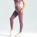 Custom Sexy Butt Lifting Push-Up Yoga Leggings for Women Solid Color Fitness Pants