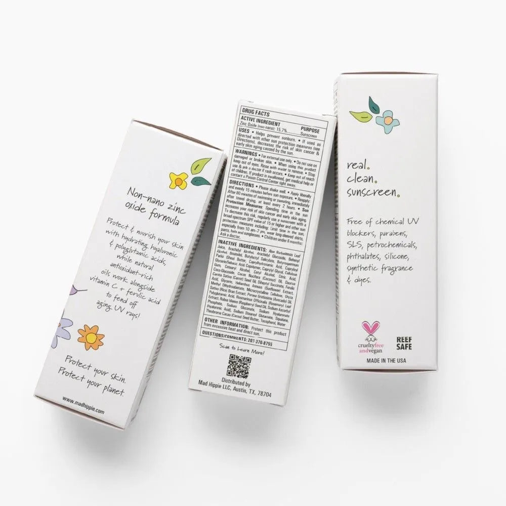 Custom White Cardboard Folding Paper Box for Cosmetics Skin Care Disposable Packaging with Gold Foil & Matt Lamination Print