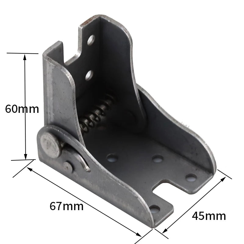Furniture Connecting Accessories 90 Degree Self-lock Brackets Lock Extension Support for Table Leg Table Leg Folding Hinge
