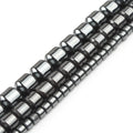 Wholesale 3*3mm/6*5mm/8*7mm Cylinder Shape Black Hematite Stone Beads for Jewelry Making DIY