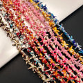 Turquoise Spacer Stars Scattered DIY Handmade Bracelet Cute Starfish Beads and Charms