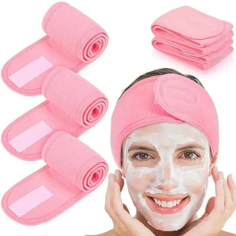Face Wash Hair Band Female Yoga Headband Beauty Salon Wrap Headscarf Adjustable Hair Band Spa Beauty Tools