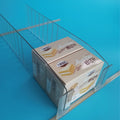 Hookei Manufacture Supermarket POP Plastic Clear T Shape PVC Shelf Divider for Shelf Goods