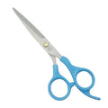 Sharp Stainless Steel Plastic Handle Household Hair Cutting Barber Scissors
