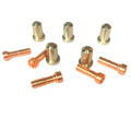 Gas Plasma Cutting Torch Parts Pt-27 Electrode and Nozzle