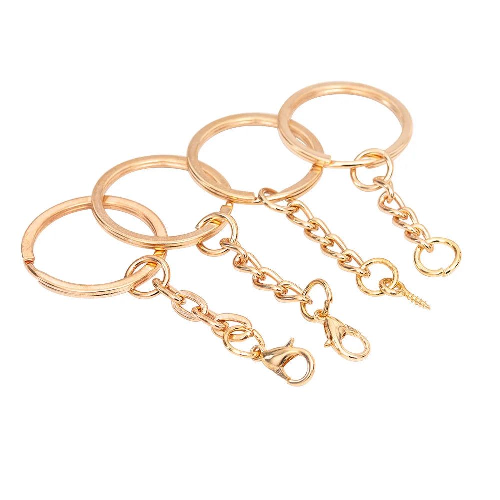 PD151-PD158 Wholesale Metal Keychains 25mm/30mm | Lobster Clasps Rings & Hangers | Factory Direct (Porte-ClÃ©s MÃ©tal)"