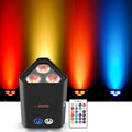 54W Battery Wireless Wifi Uplights Par 3X18W Rgbwauv for Ktv Theater Auditorium Stage Bar Concert Stage Lamp Lighting Dj Lights