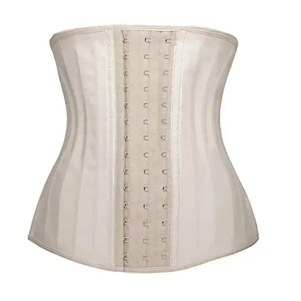 Custom Women Latex Slimming Girdle Belt Body Shaper Tummy Control 25 Steel Bone Corset Waist Trainer