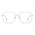 2024 Autumn Hot Sale Design Simple and Fashionable Spring Hinge Stainless Steel Metal Glasses Frame