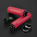 Non-Slip Silicone Sponge Road Mountain Bicycle Handle Bar Grip Lock Anti-Slip MTB Bike Handle Grips Bicycle Parts