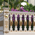 Cheapest Products Online Concrete Baluster and Railing Mold Curved Fence Railing for Balustrades Handrails Balcony Decorative