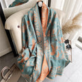 Zifeng OME Cashmere Sun-protective Silk Scarf Decorative Scarf Coat and Shoulder Shawl