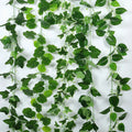 Best Quality Latex Silk Green Leaf Garland Ceiling Decoration Artificial Vines & Greenery Stems Decorative Flowers & Plants