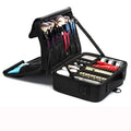 Hot Selling Flexible Multifunction Makeup Case Portable Big Capacity Organizer Bolso Mujer Cosmetic Backpack Makeup Bag