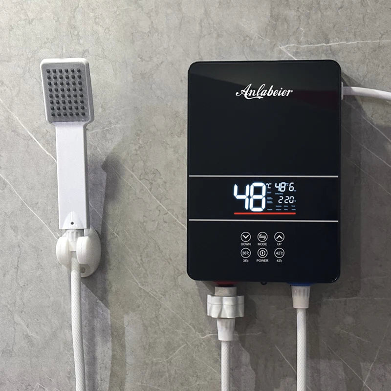 Calentador De Agua Electric Para Ducha Casero Enclosure protection Class Electronic IA IPX4 in Israel Electric Shower