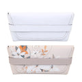 New Sublimation Glasses Bag White PU Glasses Case Blank for Customized Printing Heat Transfer Storage Bag