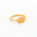 Fenny 18K Gold Plated Wholesale Waterproof&Tarnish Free Dainty Sunburst Stainless Steel Finger Ring Trendy for Women