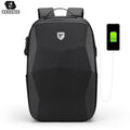 Men's Unisex 17.3inch Laptop Backpack Oxford Material Anti-Theft Hard Shell Waterproof Casual Business Travel and School Bag
