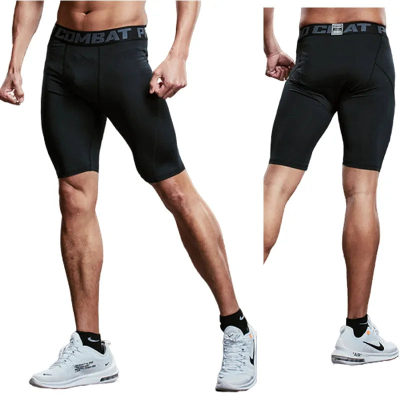 Ropa Deportiva Wear Men Sports Gym Shorts Leggings Football Running Tights Compression Shorts Fitness for Men