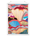 Custom Design Fast Delivery Hanging Scroll Anime Hanging Poster With Plastic/ Aluminium Rod Wall Scroll