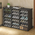 New Trends Plastic Shoe Rack Oranizers Hot Selling Zapateras De Plastico Adjustable Shoe Display Racks