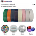 Diamond Lapidary Tools 6 Inch /8 Inch Gemstone Polishing Wheel Soft Resin Diamond Polishing Wheels for Gemstone Jade Crystal