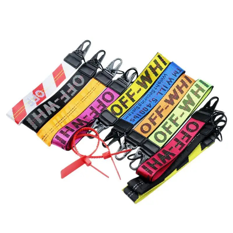 Key Chain  Lanyard Short Strap Keychain With Eagle Mouth Buckle Keychain Lanyard for Promotion Lanyard Bottle Opener