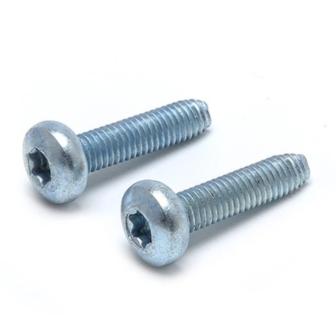 DIN7500 Screw Pan Torx Head Thread Rolling Screw for Sheet Metal Triangle Tooth Pan Cross Head Self-tapping Self-locking Screw