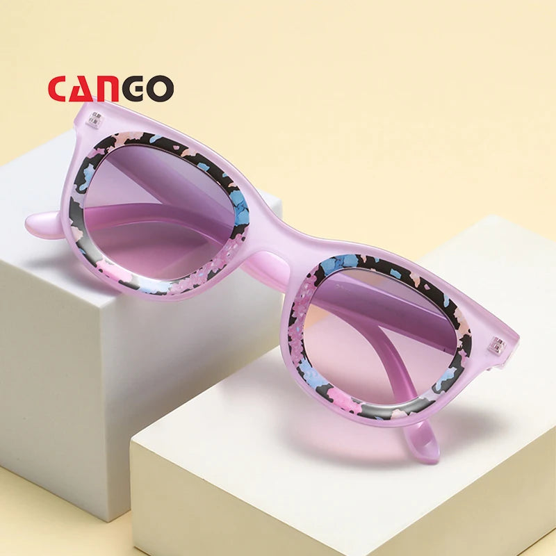 Luxury Round Sunglasses Women 's Plastic Sun Glasses UV400 Eye protection