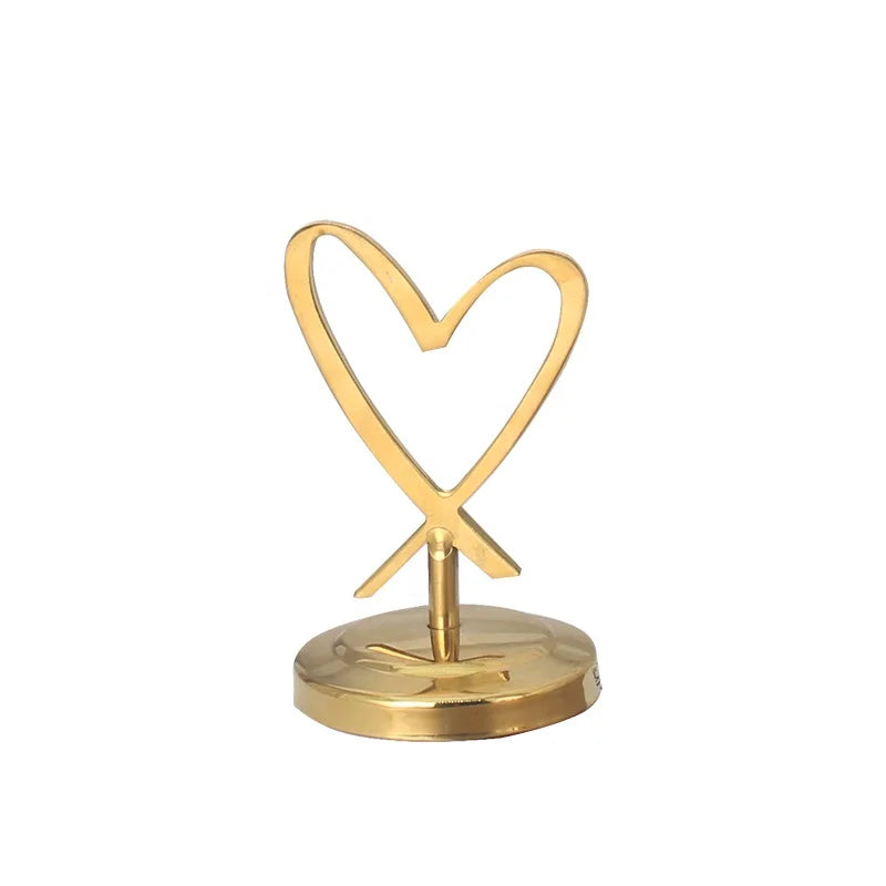New Arrivals Creative Hotel Table Number Holder Wedding Table Decor Place Card Photo Clips Holder
