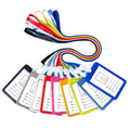 Lebei Full Color Vertical Horizontal Card Holders Acrylic ID Card Protector Lanyard for Work Personal Promotional Business Gift