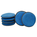 Foam Polishing Buffing Pads Pocket 5 Inch Foam Microfiber Car Wax Polishing Applicator Sponge Pad