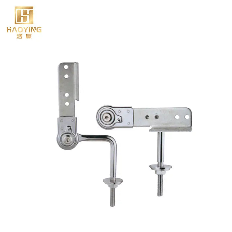 Modern Iron Adjustable Sofa Headrest Hinge Silver Bedroom Living Room Dining Outdoor Furniture Accessory HY-H029 133.3mm